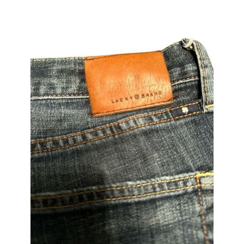 Lucky Brand Jeans Mens 40x34 Blue Denim‎ 361 vintage Straight Medium Wash - Picture 3 of 7